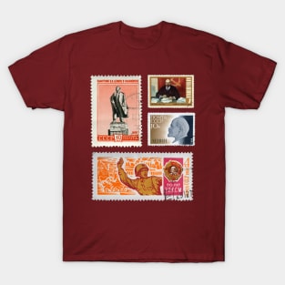 USSR Soviet Union Post Stamps T-Shirt